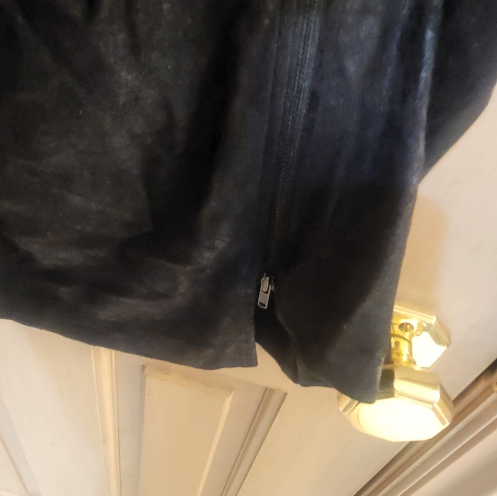 NWT Torrid 3X Womens Plus Sz 22/24 Faux Leather Skirt With Decrotive Zippers - Picture 10 of 11